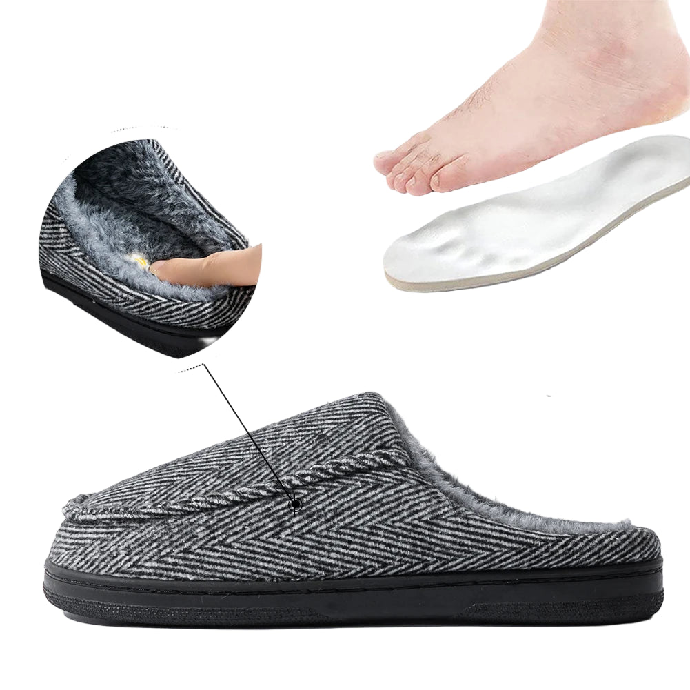 Chaussons Homme <br> Laine douce