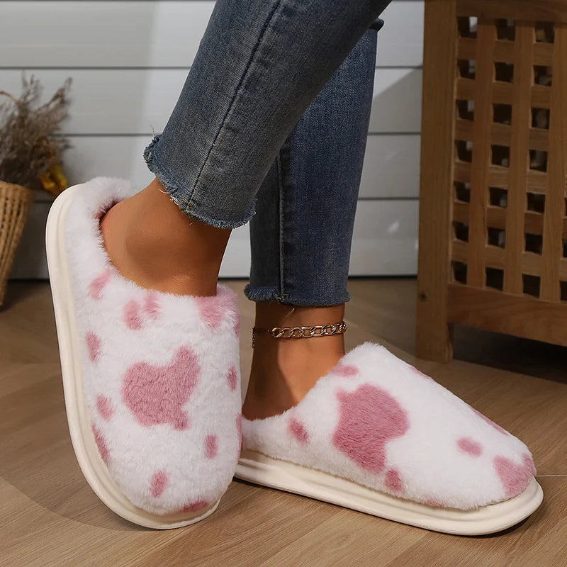 Chaussons Animaux <br> Vache