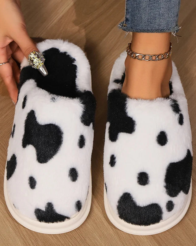 Chaussons Animaux <br> Vache