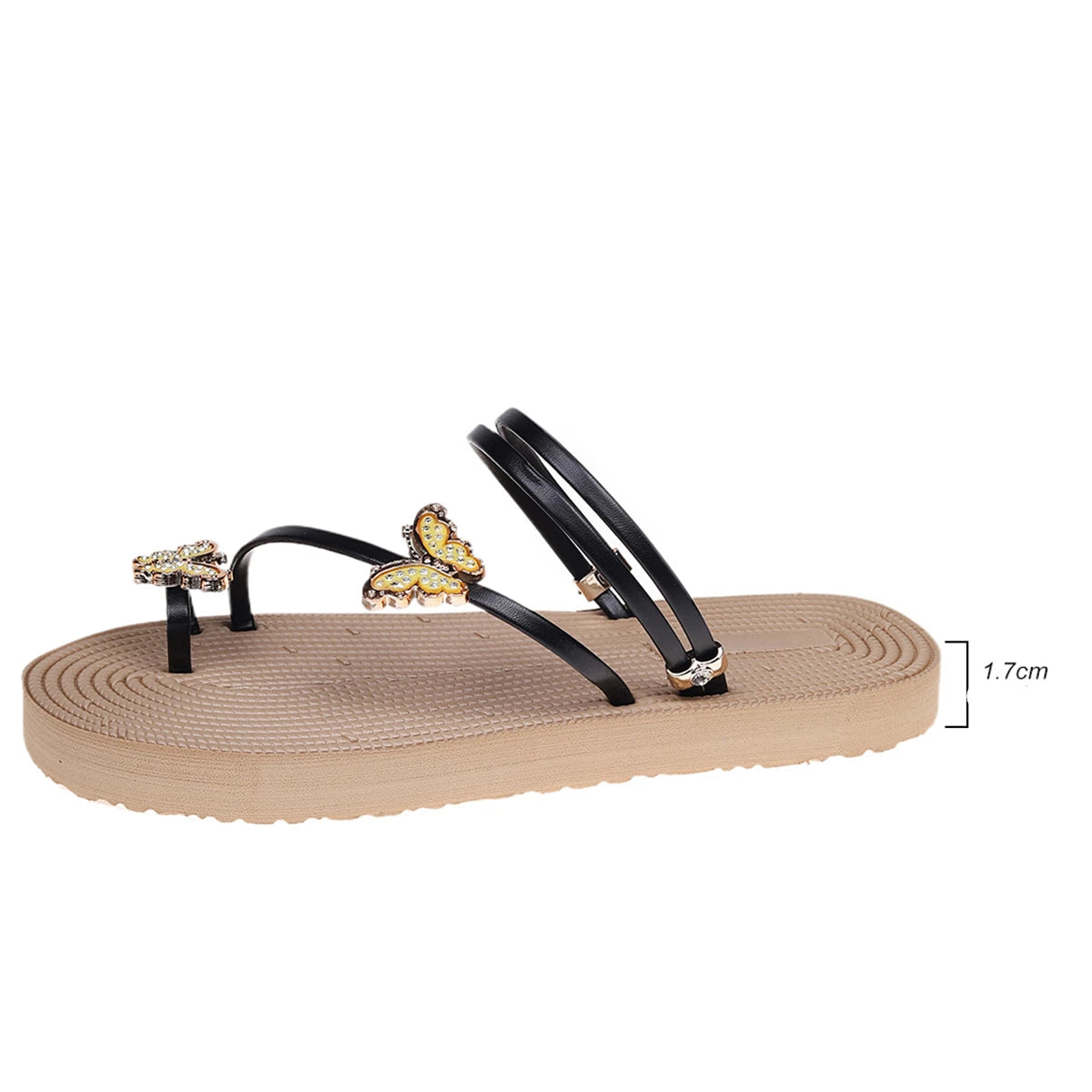 Sandales Femme <br> Papillon Elégant