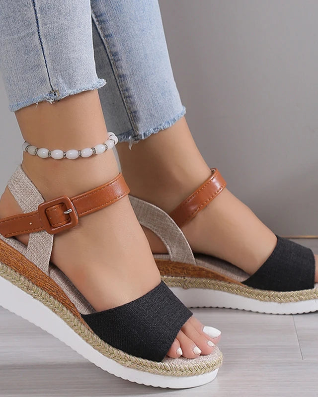 Sandales Femme <br> Petite Plateforme
