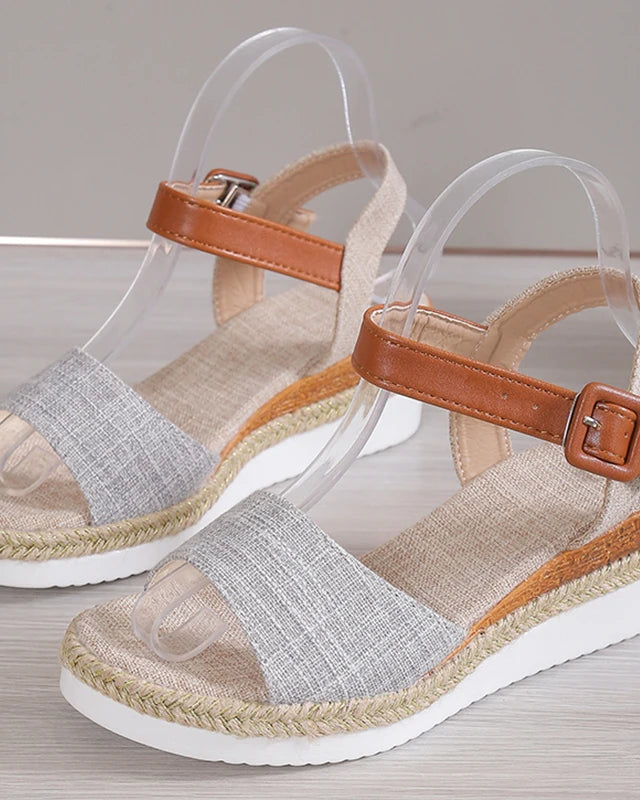 Sandales Femme <br> Petite Plateforme