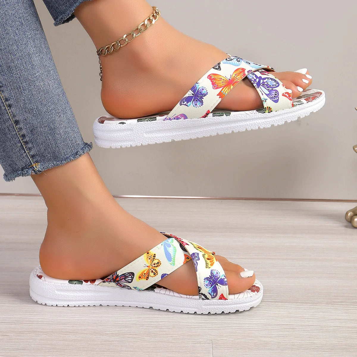 Sandales Femme <br> Vintage Été Chic