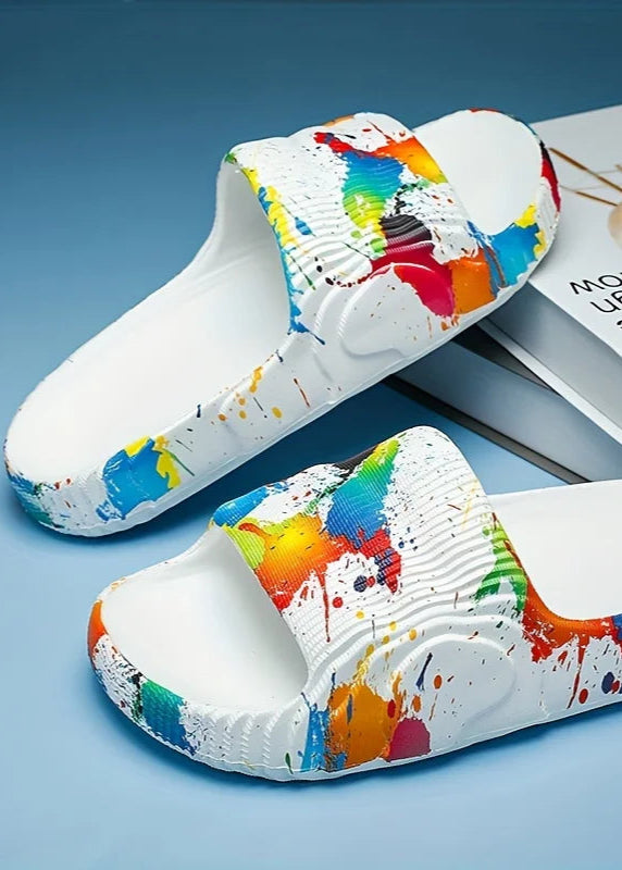 Sandales <br> Taches de Peinture