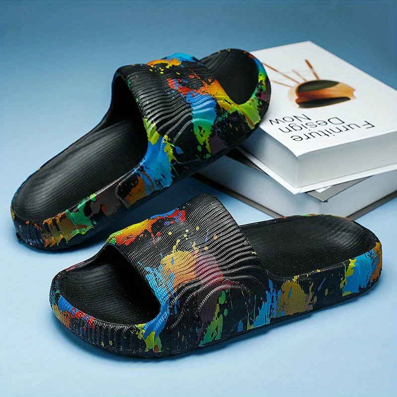 Sandales <br> Taches de Peinture