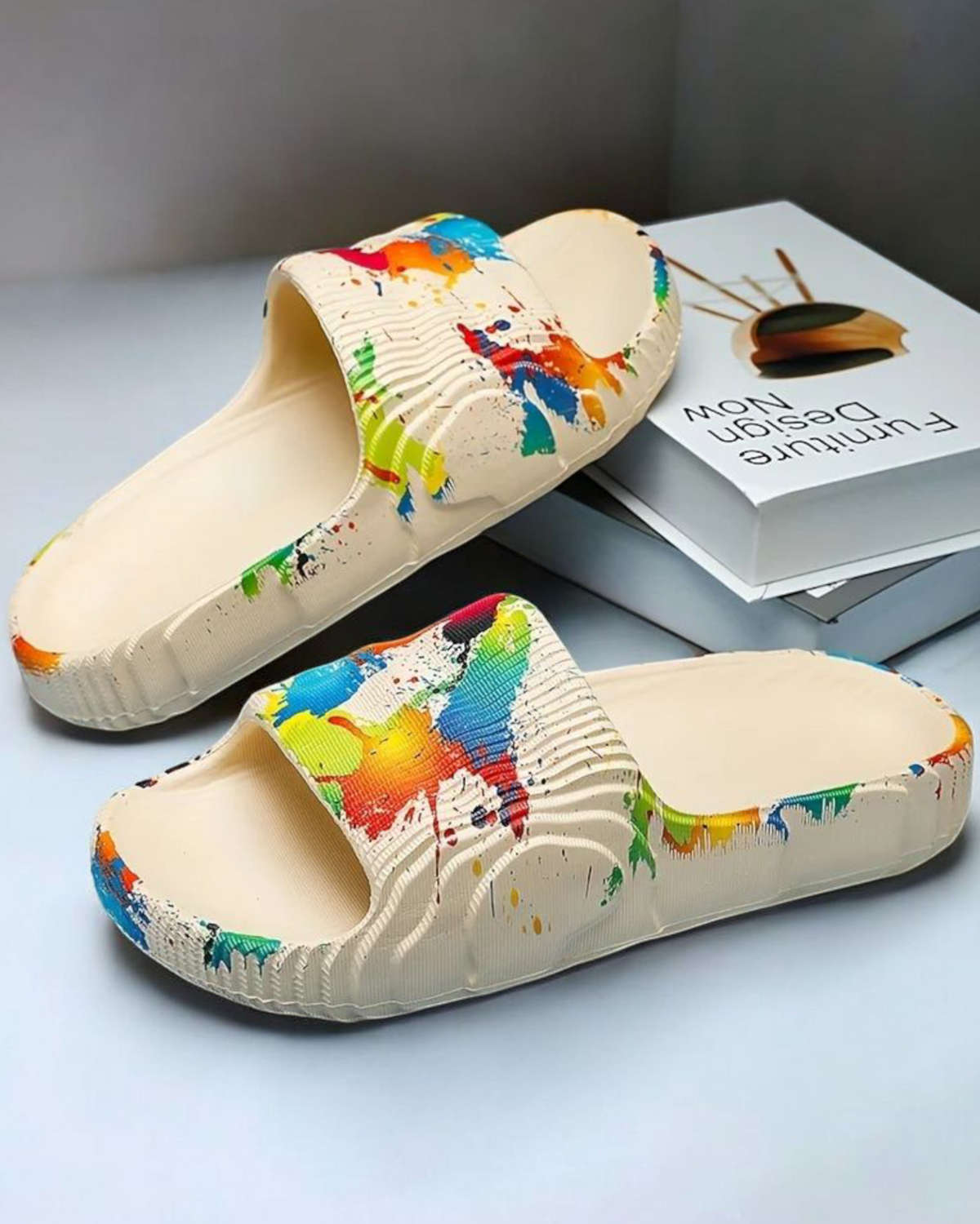 Sandales <br> Taches de Peinture
