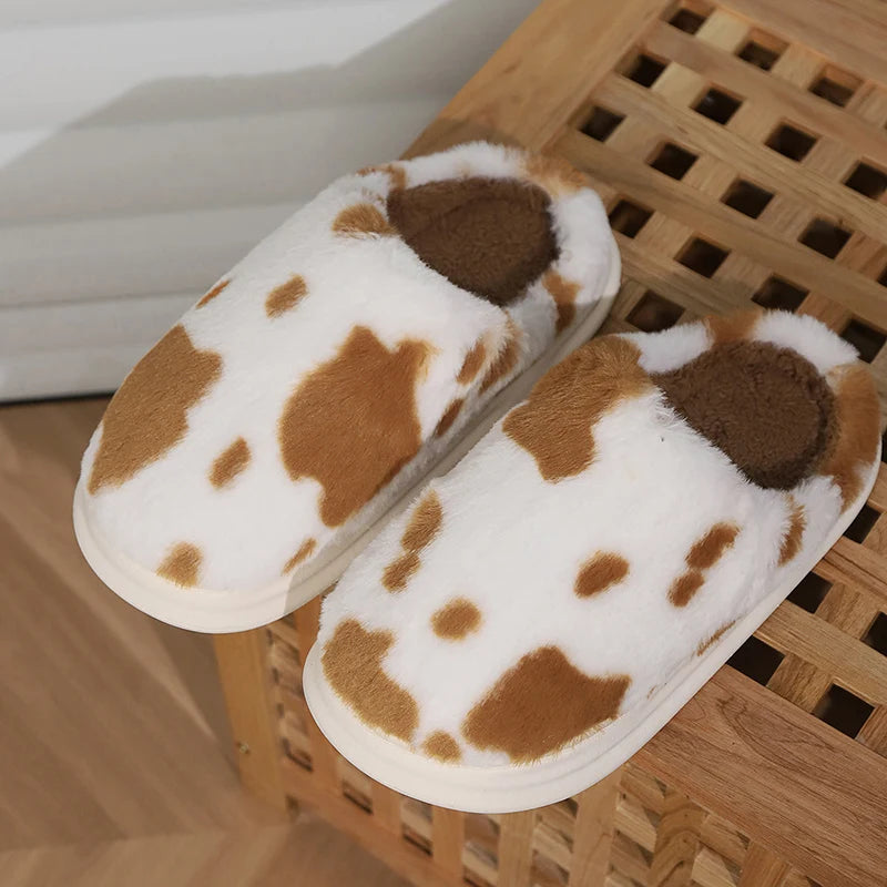 Chaussons Animaux <br> Vache