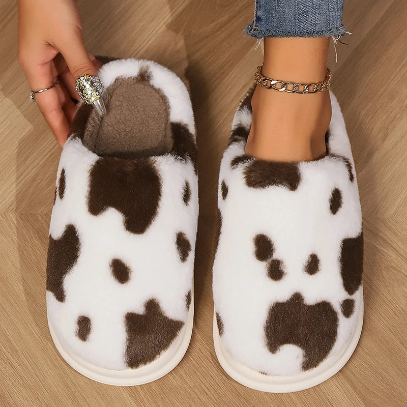 Chaussons Animaux <br> Vache