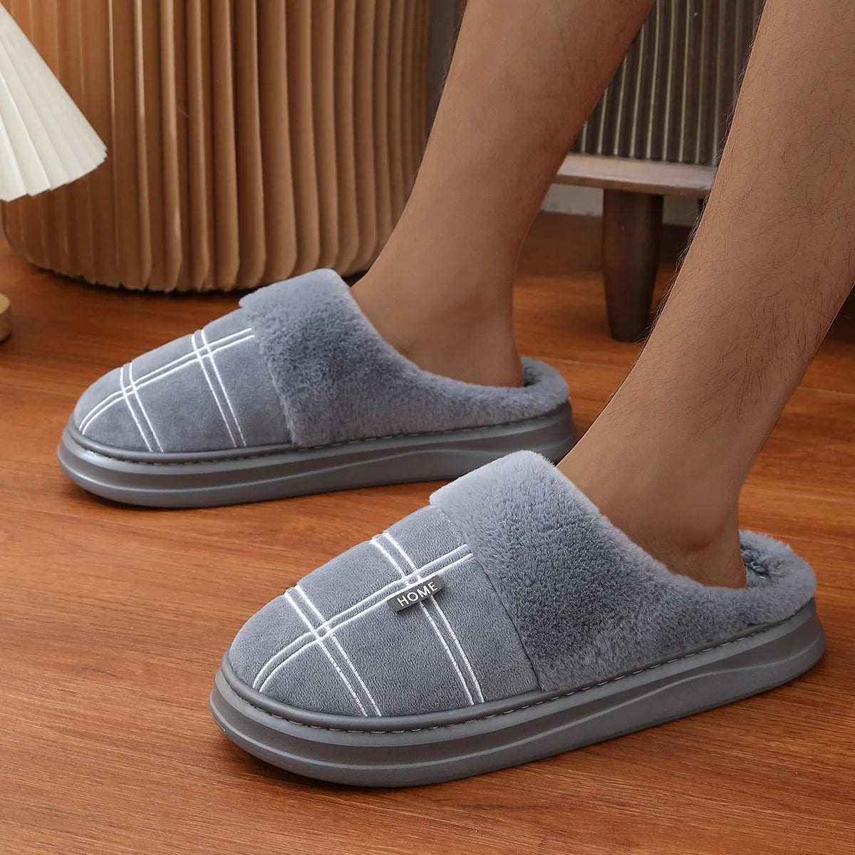 Chaussons Homme – Vichy