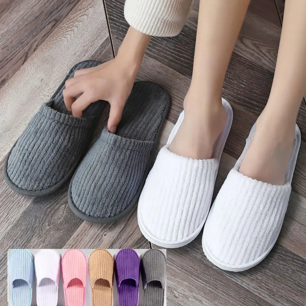 Chaussons <br> 3 paires Hôtel