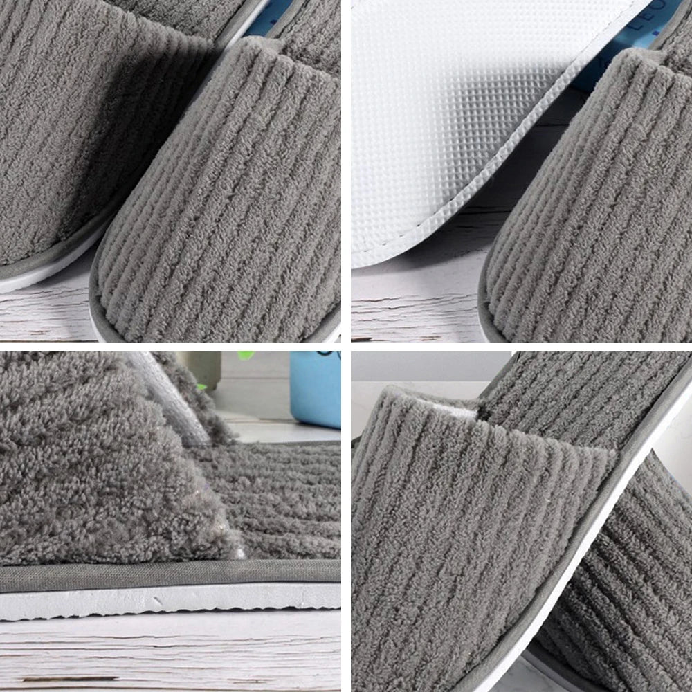 Chaussons <br> 3 paires Hôtel