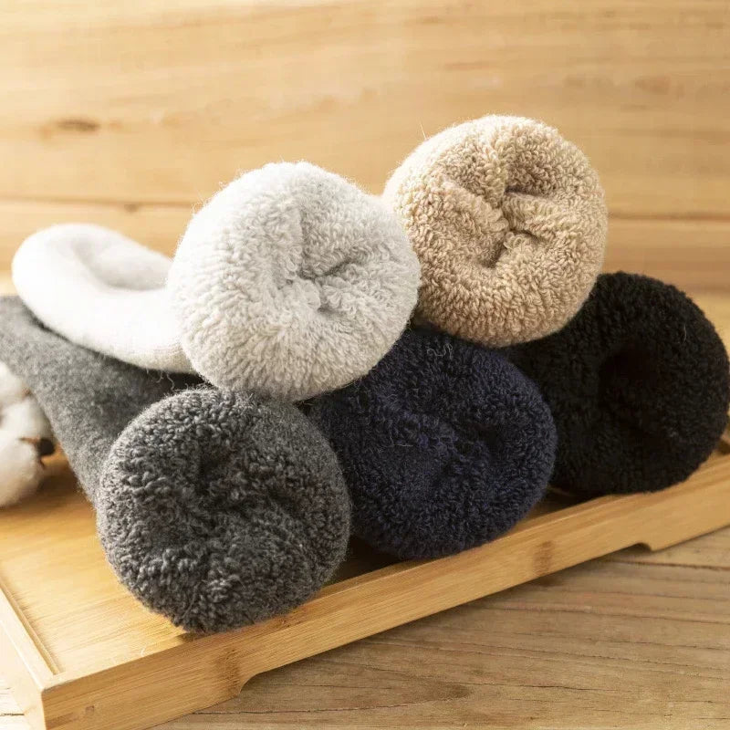 Chaussettes <br> 3 paires laine Mérinos