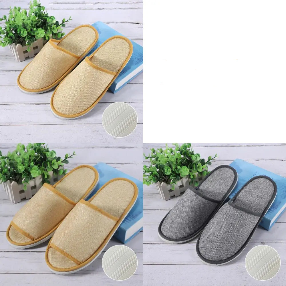 Chaussons <br> 3 paires Hôtel