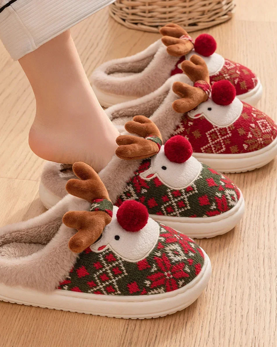 Chaussons <br> Rennes de Noel