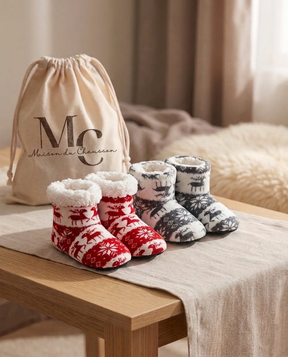 Chaussons <br> Botte de Noël