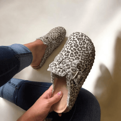 Chaussons Femme | Sabot Sauvage Leopard / 41