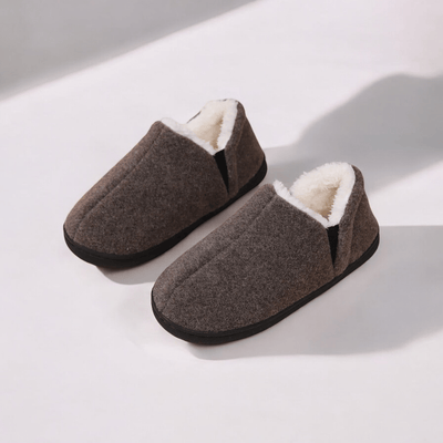 Chaussons Homme | Fourrés Gris / 40-41