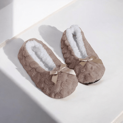 Chaussons pour Femme | Balerine Marron / 38-39-40(26cm)