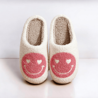 Chaussons pour Femme |  Smiley  Rose / 42-43